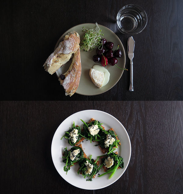 Assembled Snacks From the Farmers Market and My CSA Box