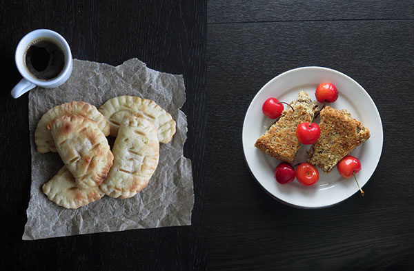 Cookies and Cake With Fruit