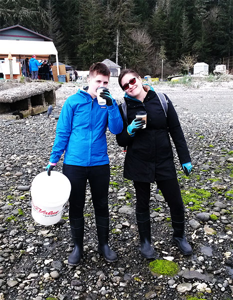 Ready for Oyster Harvesting at Hama Hama