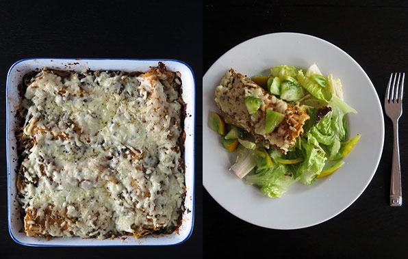 Turkey and Quinoa Enchiladas With Tomatillo Salsa and Cheddar Cheese